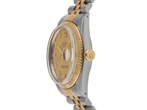 Thumbnail von Rolex Datejust Ref.16013 Bj.1986 Box&Beschreibung Original Vintage Unpoliert Datejust open 6/9 Jubilé Armband
