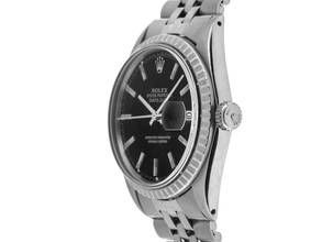 Thumbnail von Rolex Datejust Ref.16030 Bj.1968 Box&Beschreibung sehr gut Vintage Datejust Stahl open 6/9 Jubilé Armband