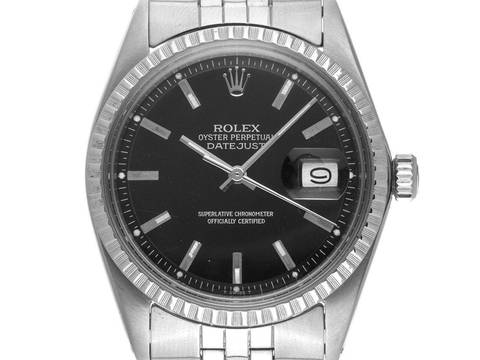  Rolex Datejust Ref.16030 Bj.1968 Box&Beschreibung sehr gut Vintage Datejust Stahl open 6/9 Jubilé Armband 