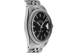Thumbnail von Rolex Datejust Ref.16030 Bj.1968 Box&Beschreibung sehr gut Vintage Datejust Stahl open 6/9 Jubilé Armband