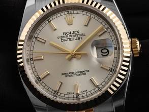 Thumbnail von Rolex Datejust Ref.116233 Bj.2010 Full Set Original Vintage Unpoliert Datejust Jubilé Armband