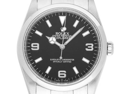  Rolex Explorer I Ref.114270 2002 Full Set sehr gut Vintage Explorer I 