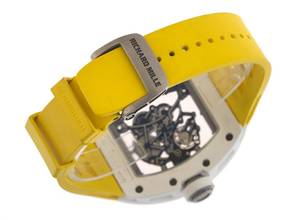 Thumbnail von Richard Mille RM 055 Ref.RM055 2020 Full Set Original Bubba Watson White Keramik Kautschuk Faltschließe