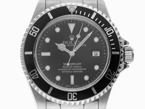  Rolex Sea-Dweller 4000 Ref.16600 Bj.2003 Full Set sehr gut Vintage Sea-Dweller 