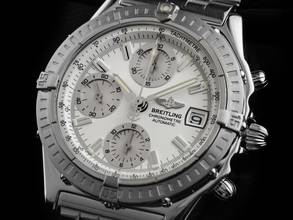 Thumbnail von Breitling Chronomat Ref.A13352 Bj.2008 Full Set sehr gut Vintage Chronomat