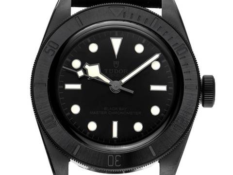  Tudor Black Bay Ceramic Ref.M79210CNU-0001 2023 Full Set Ungetragen Black Bay Ceramic Leder Kautschuk Faltschließe 