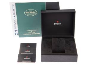 Thumbnail von Tudor Black Bay Ceramic Ref.M79210CNU-0001 2023 Full Set Ungetragen Black Bay Ceramic Leder Kautschuk Faltschließe