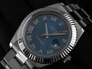 Thumbnail von Rolex Datejust II Ref.116334 Bj.2015 Full Set sehr gut Vintage Datejust II Stahl 18kt Weißgold Oyster Armband