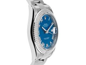 Thumbnail von Rolex Datejust II Ref.116334 Bj.2015 Full Set sehr gut Vintage Datejust II Stahl 18kt Weißgold Oyster Armband