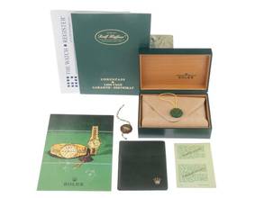 Thumbnail von Rolex Datejust Ref.1601 Bj.1967 Box&Beschreibung Original Vintage Unpoliert Datejust Stahl 18kt Weißgold Buckley Dial Jubilé Armband