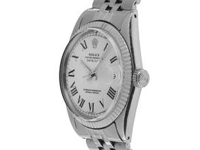 Thumbnail von Rolex Datejust Ref.1601 Bj.1967 Box&Beschreibung Original Vintage Unpoliert Datejust Stahl 18kt Weißgold Buckley Dial Jubilé Armband