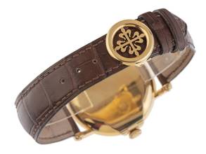 Thumbnail von Patek Philippe Calatrava Ref.5153J-001 Bj.2010 Full Set wie Neu Vintage Calatrava 18kt Gelbgold Leder Faltschließe