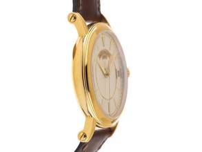 Thumbnail von Patek Philippe Calatrava Ref.5153J-001 Bj.2010 Full Set wie Neu Vintage Calatrava 18kt Gelbgold Leder Faltschließe