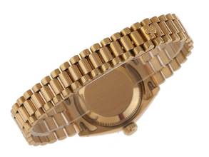 Thumbnail von Rolex Lady-Datejust Ref.69178 Bj.1983 Box&Beschreibung Original Vintage Unpoliert Datejust Lady 18kt Gelbgold Diamanten open 6/9 Präsident Armband