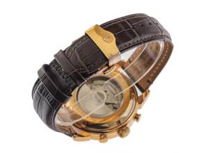 Thumbnail von Bulova Accutron Gemini C969844 Bj.2000 Full Set original Vintage Unpoliert Accutron Gemini Chronograph Krokoleder Faltschließe