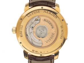 Thumbnail von Ulysse Nardin San Marco Classico Ref.8156-111 Bj.2012 original Box Original Vintage Unpoliert San Marco Classico 18kt Gelbgold