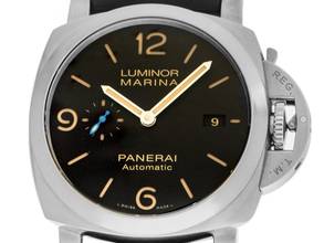 Thumbnail von Panerai Luminor Marina Ref.PAM01312 Bj.2017 Full Set original Vintage Unpoliert Luminor Marina Kautschuk Armband