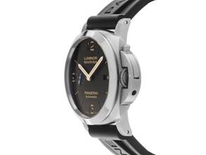 Thumbnail von Panerai Luminor Marina Ref.PAM01312 Bj.2017 Full Set original Vintage Unpoliert Luminor Marina Kautschuk Armband