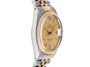 Thumbnail von Rolex Datejust Ref.16013 Bj.1985 Box&Beschreibung sehr gut Vintage Datejust Stahl 18kt Gelbgold open 6/9 Jubilé Armband