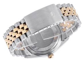 Thumbnail von Rolex Datejust Ref.16013 Bj.1985 Box&Beschreibung sehr gut Vintage Datejust Stahl 18kt Gelbgold open 6/9 Jubilé Armband