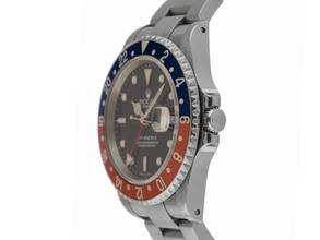 Thumbnail von Rolex GMT-Master II Pepsi Ref.16710 Bj.2000 Full Set Original Vintage Unpoliert GMT Master II Pepsi Oyster Armband