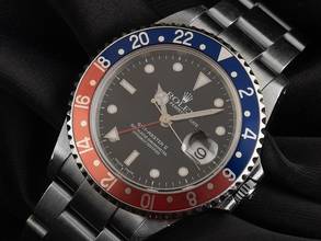 Thumbnail von Rolex GMT-Master II Pepsi Ref.16710 Bj.2000 Full Set Original Vintage Unpoliert GMT Master II Pepsi Oyster Armband