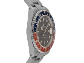 Thumbnail von Rolex GMT-Master II Pepsi Ref.16710 Bj.2000 Full Set Original Vintage Unpoliert GMT Master II Pepsi Oyster Armband