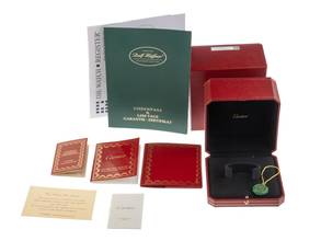 Thumbnail von Cartier Tank Française GM Großes Modell Ref.2303 Bj.1997 Full Set original Vintage Unpoliert Tank Francaise GM Großes Modell Stahl 18kt Gelbgold Chronograph