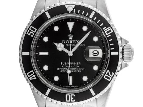  Rolex Submariner Date Ref.16610T Bj.2007 Box&Beschreibung sehr gut Vintage Submariner Date no hole 