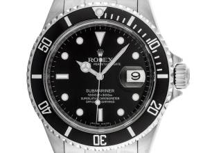 Thumbnail von Rolex Submariner Date Ref.16610T Bj.2007 Box&Beschreibung sehr gut Vintage Submariner Date no hole