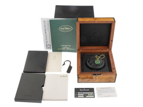  Blancpain Léman Big Date Ref.2850-1127 Bj.2004 Full Set Original Vintage Unpoliert Léman Big Date 