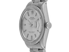 Thumbnail von Rolex Oyster Perpetual Date Ref.1501 1970 Full Set Original Vintage Unpoliert Oyster Perpetual Date Stahl open 6/9