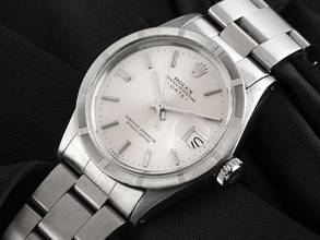 Thumbnail von Rolex Oyster Perpetual Date Ref.1501 1970 Full Set Original Vintage Unpoliert Oyster Perpetual Date Stahl open 6/9