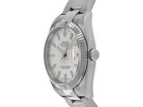 Thumbnail von Rolex Datejust Ref.116234 Bj.2007 Full Set sehr gut Vintage Datejust Roulette Stahl 18kt Weißgold Oyster Armband