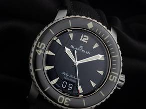 Thumbnail von Blancpain Fifty Fathoms Grande Date Ref.5050 12B30 B52A Bj.2025 Full Set Ungetragen Fifty Fathoms Grande Date