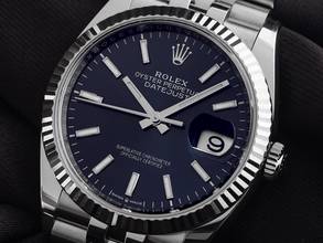 Thumbnail von Rolex Datejust Ref.126234 2024 Full Set wie Neu Datejust Stahl 18kt Weißgold Jubilé