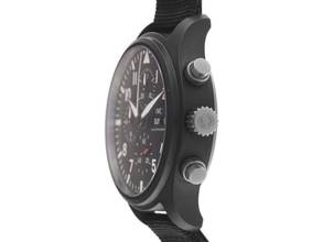 Thumbnail von IWC Fliegeruhr Chronograph Top Gun Pilot´s Watch Top Gun Keramik Ref.IW389101 2026 Full Set Ungetragen Pilot´s Watch Chronograph Top Gun Keramik Textil / Leder Faltschließe