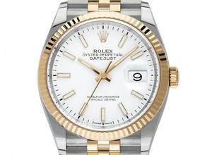 Thumbnail von Rolex Datejust Ref.126233 2025 Full Set wie Neu Datejust Stahl 18kt Gelbgold Jubilé Armband