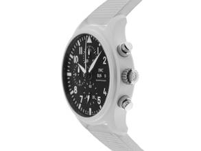Thumbnail von IWC Fliegeruhr Chronograph Top Gun Pilot´s Watch Top Gun Keramik Ref.IW389105 Bj.2026 Full Set Ungetragen Pilot´s Watch Chronograph Top Gun Edition Lake Tahoe Keramik White Faltschließe