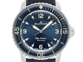  Blancpain Fifty Fathoms Ref.5010 12B40 O64B Bj.2026 Full Set Ungetragen Fifty Fathoms Titan 