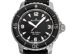  Blancpain Fifty Fathoms Ref.5007 1130 B64B Bj.2026 Full Set Ungetragen Fifty Fathoms Kautschuk Faltschließe 