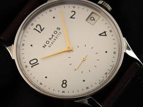 Thumbnail von NOMOS Glashütte Minimatik Ref.1251 2026 Full Set Neu Minimatik 39 Date Gold