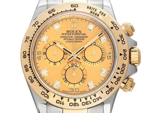  Rolex Daytona Ref.116503 Bj.2020 Box&Beschreibung wie Neu Vintage Daytona Diamanten 