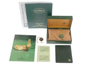 Thumbnail von Rolex Datejust Diamanten Ref.16013 1982 Box&Beschreibung sehr gut Vintage Datejust Diamanten open 6/9 Stahl 18kt Gelbgold Jubilé Armband