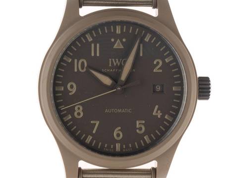  IWC Pilot Pilot's Watch Ref.IW328106 2026 Full Set Ungetragen Pilot's Watch Automatic 41 TOP GUN Mojave Desert Keramik 