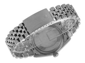 Thumbnail von Rolex Datejust Ref.16014 Bj.1983 Box&Beschreibung sehr gut Vintage Datejust Blau Stahl 18kt Weißgold open 6/9 Jubilé Armband