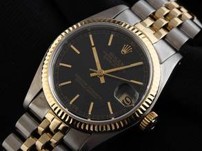 Thumbnail von Rolex Datejust Ref.6827 1979 Box&Beschreibung Original Vintage Unpoliert Datejust open 6/9