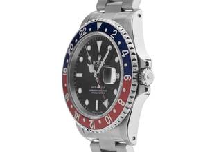 Thumbnail von Rolex GMT-Master Pepsi Ref.16700 Bj.1988 Box&Beschreibung sehr Gut Vintage GMT Master Pepsi Oyster Armband