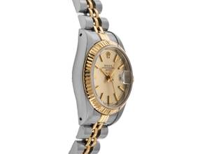 Thumbnail von Rolex Lady-Datejust Ref.69173 Bj.1986 Box&Beschreibung original Vintage Unpoliert Datejust Lady Stahl 18kt Gelbgold Jubilé Armband