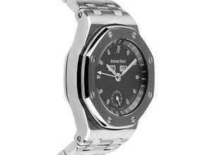 Thumbnail von Audemars Piguet Royal Oak Offshore Ref.25807ST Bj.1999 Full Set original Vintage Unpoliert Royal Oak Offshore Vollkalender Blue